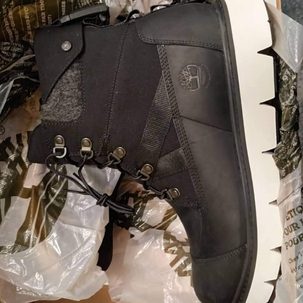 Timberland black boots